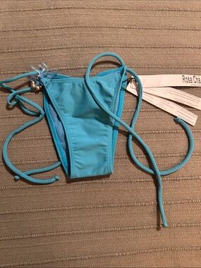 ROSA CHA Turquoise Tie-Side Swim Bottom